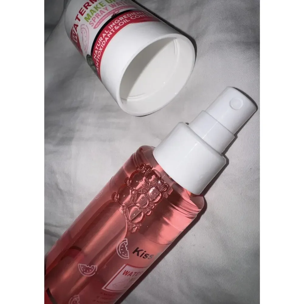 Kiss Beauty Watermelon Makeup Setting Spray Fix Spray Water Oil Control New